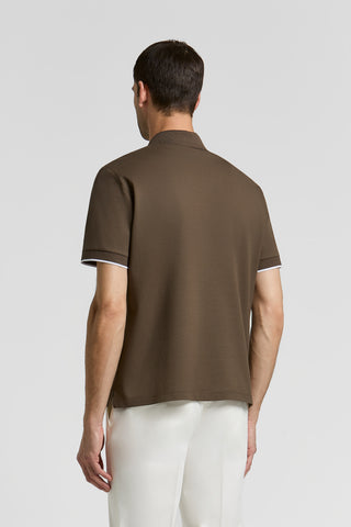 Piquet polo shirt