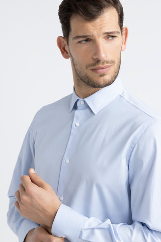 Cotton poplin shirt