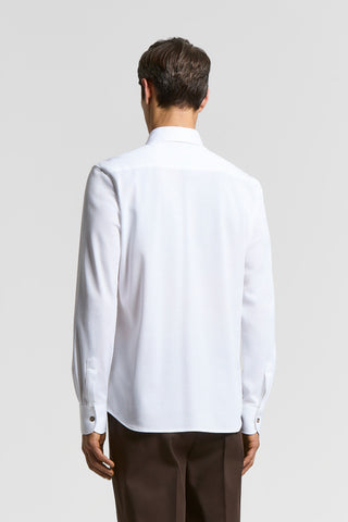 Pima cotton piquet shirt