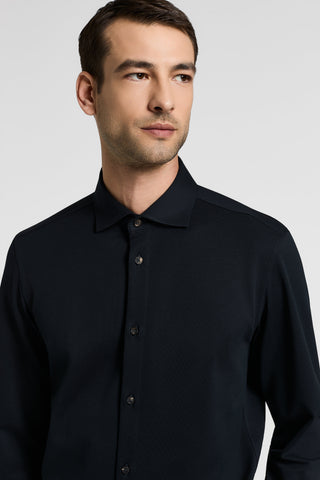 Pima cotton piquet shirt