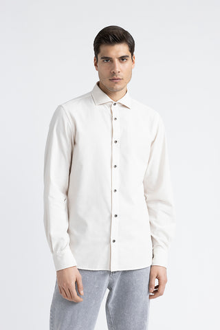 Cotton needlecord shirt