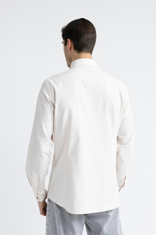 Cotton needlecord shirt