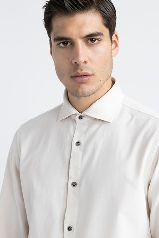 Cotton needlecord shirt