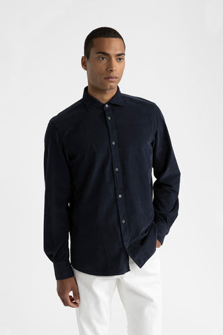 Cotton needlecord shirt