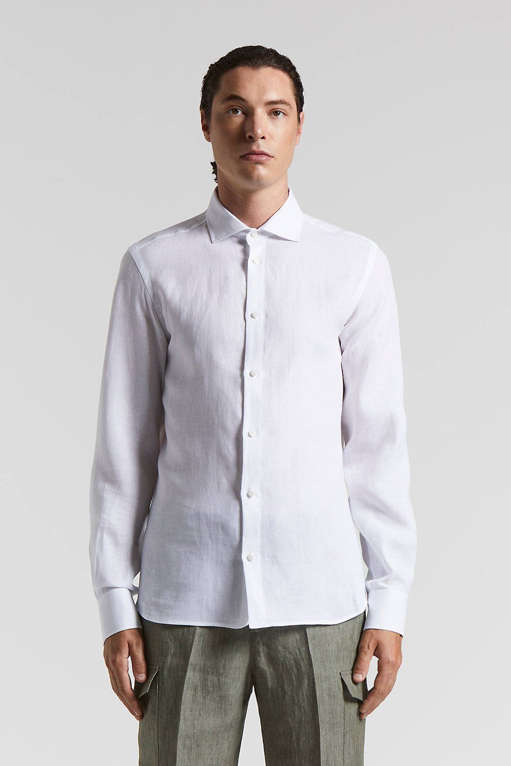 Tシャツ・カットソー PESERICO T-shirt in linen and cotton yarn (R59041F12 D48) Peserico T-shirt In Pure Cotton Yarn | italist