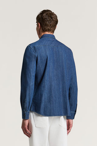 Shirt in Pure Cotton Denim