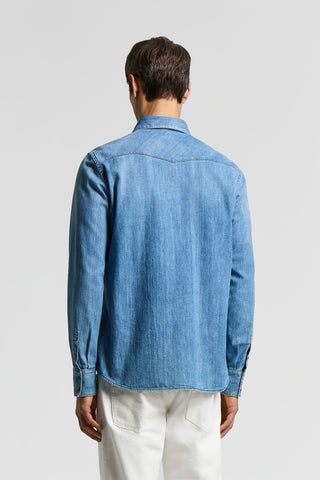 Denim Western shirt