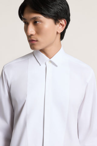 Cotton poplin shirt