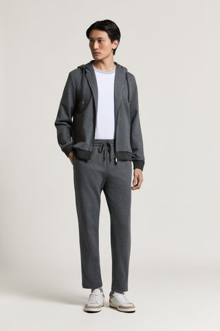 Cotton interlock sweatshirt