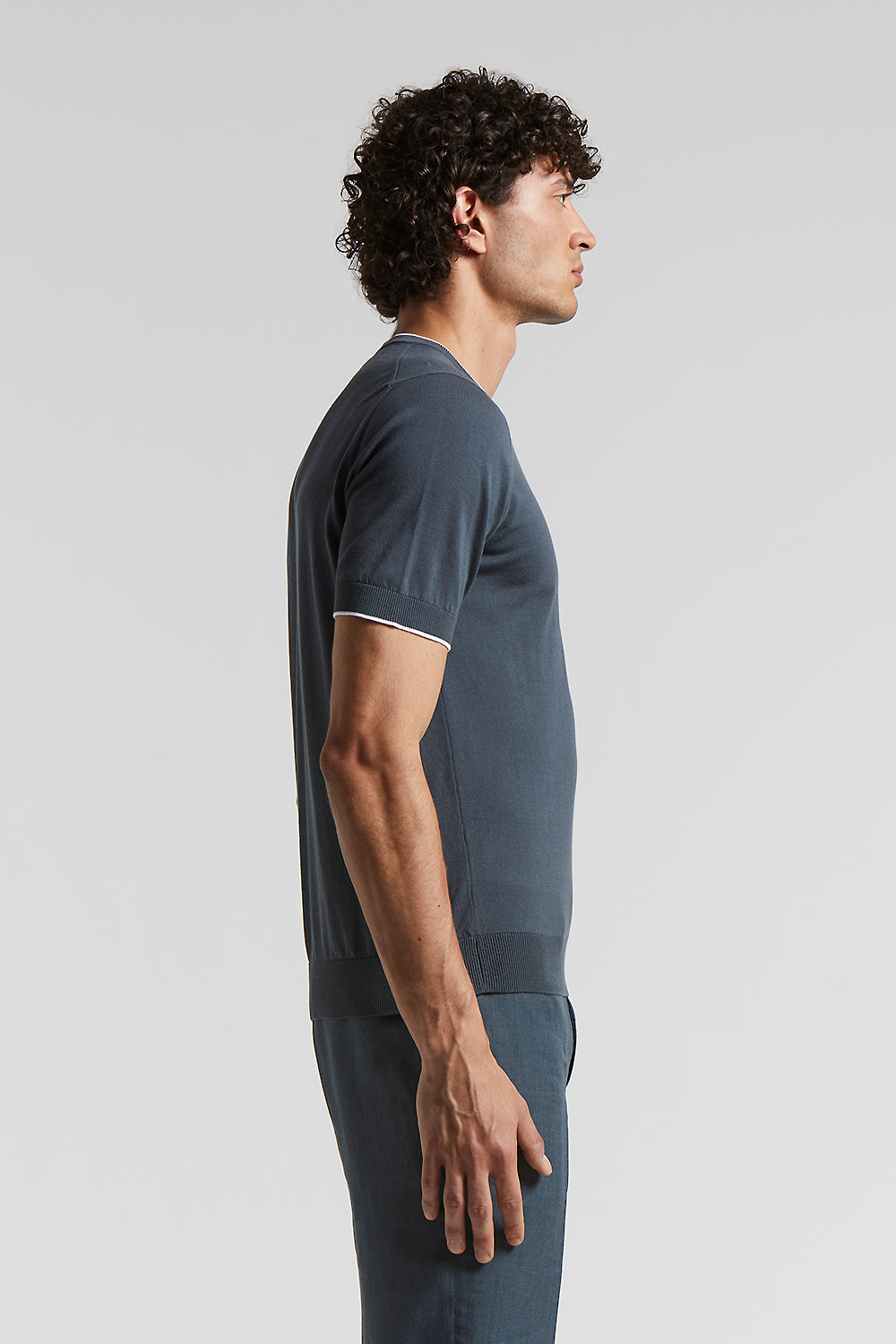 Tシャツ・カットソー PESERICO Polo shirt in pure cotton yarn (R59000F14 H48) Cotton tricot shirt | Peserico US