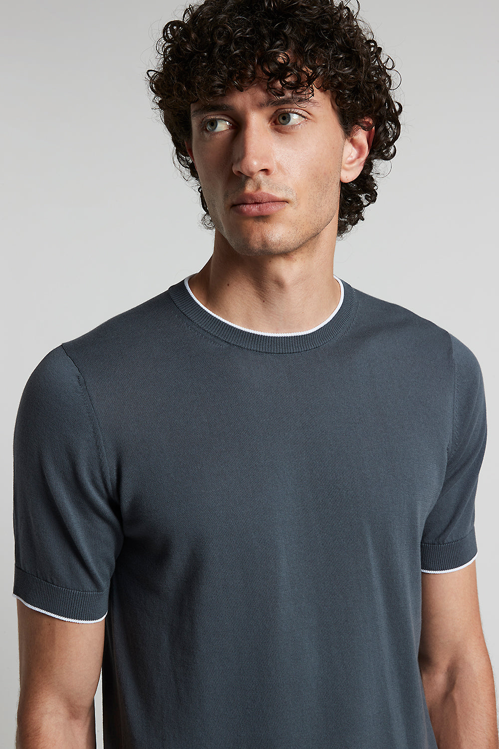 Tシャツ・カットソー PESERICO T-shirt in pure cotton crepe yarn Peserico T-shirt In Pure Cotton Yarn | italist
