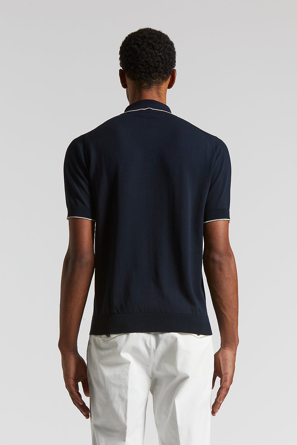 Tシャツ・カットソー PESERICO Polo shirt in pure cotton yarn (R59000F14 H61) Pure cotton polo shirt | Peserico US