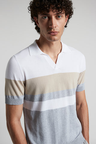 Pure cotton polo shirt