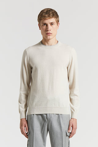 Extra-fine merino wool and cashmere jumper
