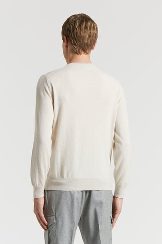 Extra-fine merino wool and cashmere jumper