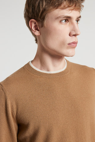 Extra-fine merino wool and cashmere jumper