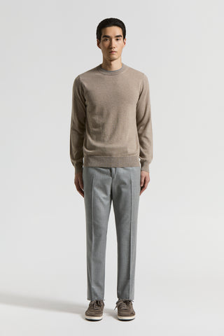 Extra-fine merino wool and cashmere jumper