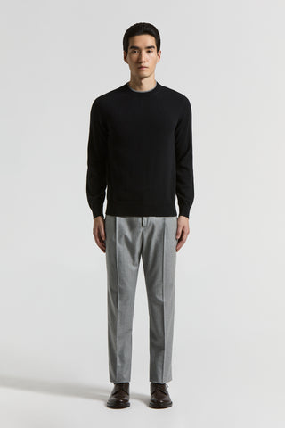 Extra-fine merino wool and cashmere jumper