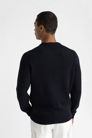 Wool crewneck sweater