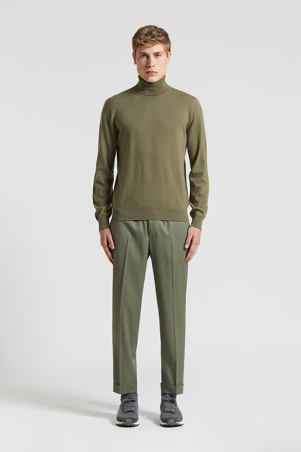 Pure cashmere turtleneck sweater | Peserico US