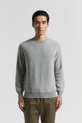 Extra-fine merino wool and cashmere jumper