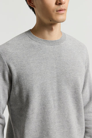 Extra-fine merino wool and cashmere jumper