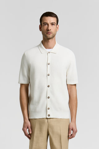 Cotton knitted shirt