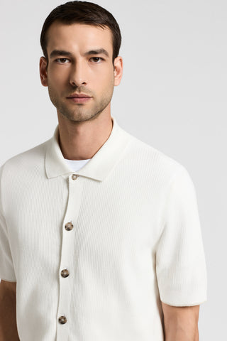 Cotton knitted shirt