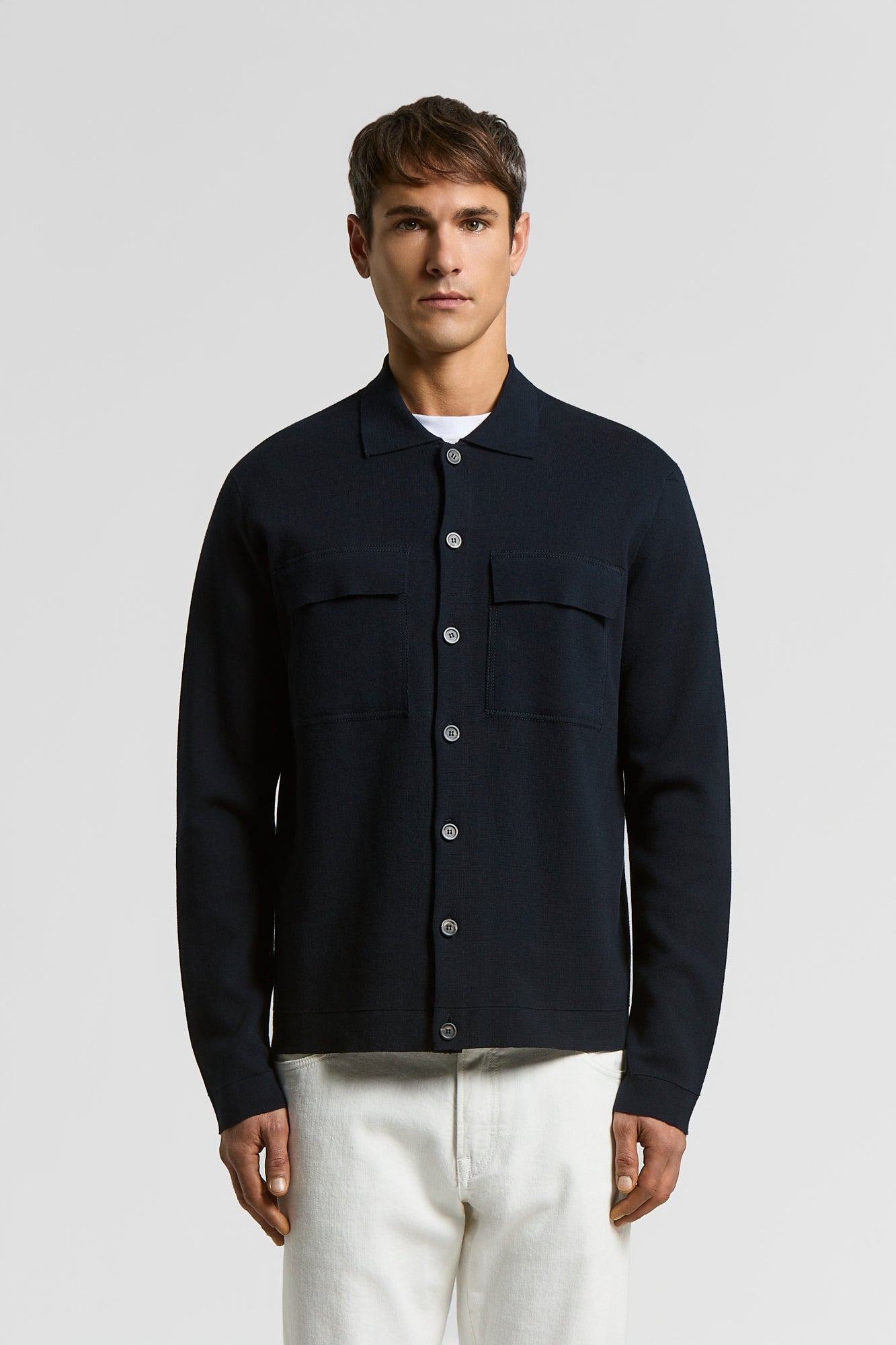 Pure cotton overshirt | Peserico US