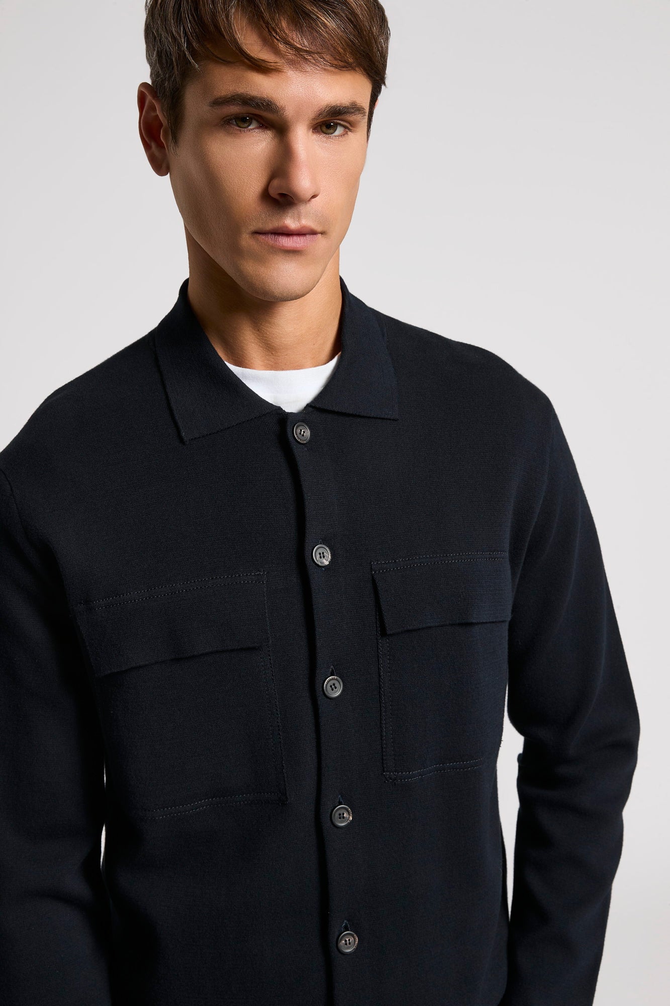Pure cotton overshirt | Peserico US