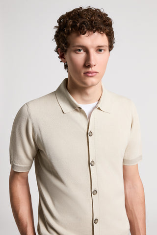 Linen and cotton shirt