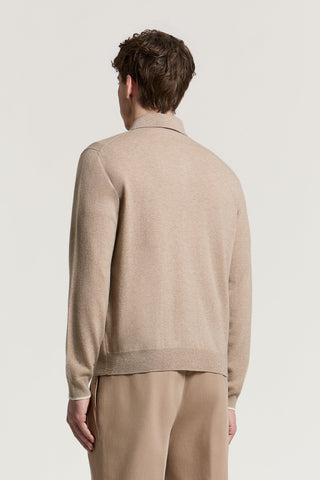 Merino wool and cashmere shirt