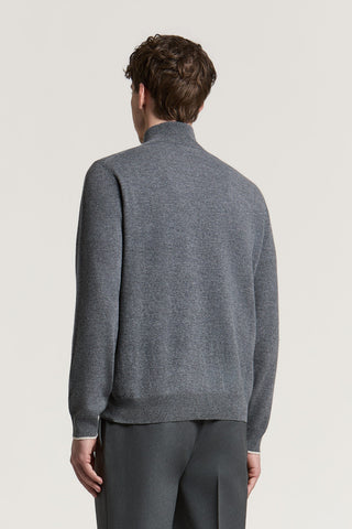 Merino wool and cashmere sweater