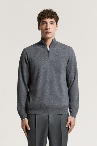 Merino wool and cashmere sweater