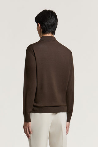 Virgin Wool Polo Shirt