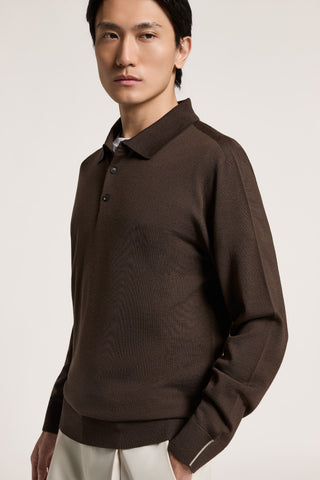 Virgin Wool Polo Shirt