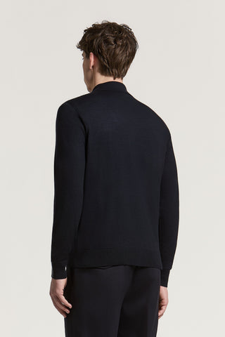 Pure Wool Sweater with Buttons