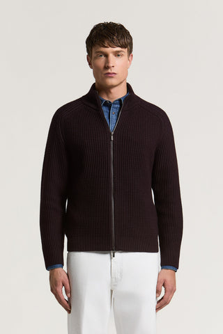 Pure merino wool cardigan