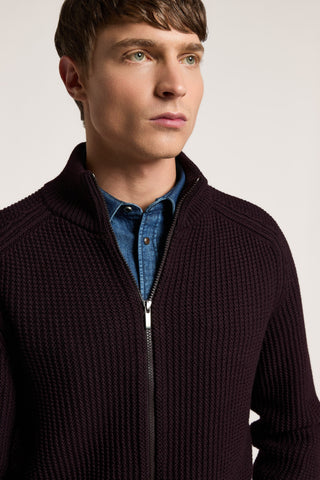 Pure merino wool cardigan