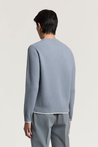 Merino wool and cashmere sweater