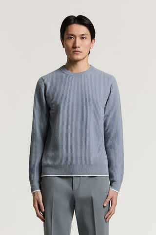 Merino wool and cashmere sweater