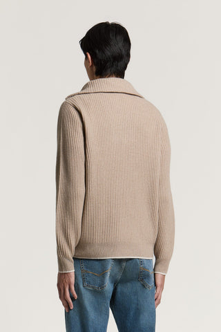 Wool and cashmere sweater