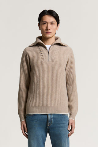 Wool and cashmere sweater