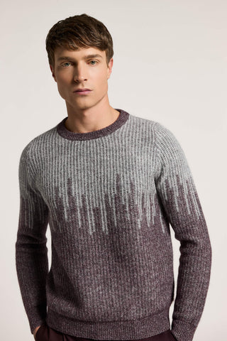 Alpaca, wool and cotton sweater