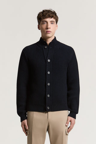 Pure merino wool cardigan