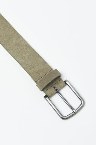 Suede belt