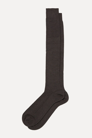 Merino wool knee-high socks