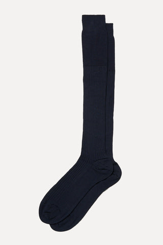 Merino wool knee-high socks