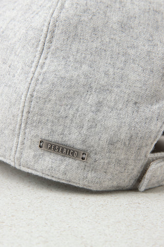 Cashmere blend baseball cap