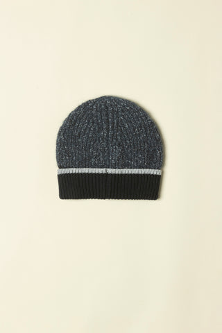 Wool and cashmere beanie